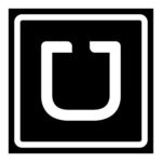 Uber Logo Only, Uber Sign, Car Magnet Sign for Your Uber Business (6 inches)