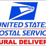 U.S. Mail Rural Delivery Magnetic Car Sign – 9×12