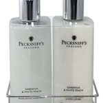 Pecksniffs Gardenia & White Peach Hand Wash and Body Lotion Set, 300ml 10.1 fl. oz. each