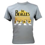 Immortal Tee Adult Unisex The Beatles Beagles Funny T-Shirts