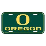 Oregon Ducks NCAA License Plastic Plate Vanity Car Graphics Sign Tag Officially Licensed NCAA Merchandise