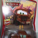 Fred Disney Pixar Cars Mattel World of Cars Background Card With “New” Sign Symbol On Left Side of Background Card