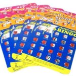 Travel Auto Bingo Roadtrip Game Pack of Four Cards