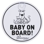 Dreambaby Baby On Board Sign, Tiger