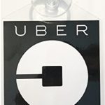 Uber (App logo) rideshare display decal placard emblem with suction cup