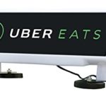 Large LED Lighted Car Top Sign with Full Color Design – Uber Eats – Food Delivery