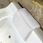 Spa Pillow Cushion Neckrest Tub Memory Foam Non-Slip Bathing Bath Shoulder