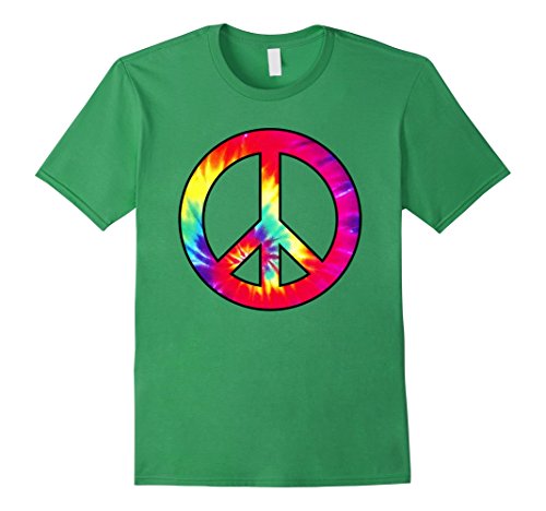 PEACE SIGN Tie Dye T-Shirt | Hippies Christmas Shirts