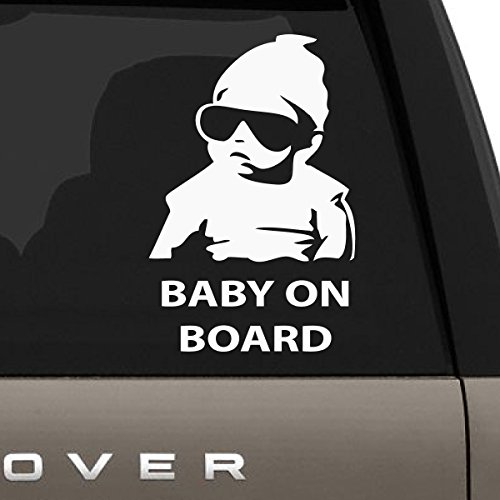 A-B Funny Baby on Board sticker car – The Hangover funny decal – Safety