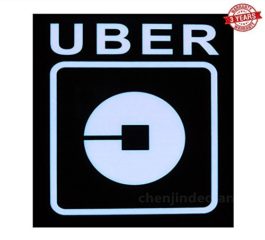 Uber Sign LED Light Sign Logo Sticker Decal Glow Wireless Decal ...