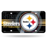 Rico NFL Pittsburgh Steelers Metal License Plate Tag