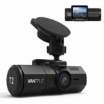 Vantrue T2 24/7 Surveillance Super Capacitor Dash Cam 1920x1080P OBD Car Camera 2.0” LCD 160° Dashboard Camera Recorder w/Night Vision, Sony Sensor, Wave Guard Parking Monitor, Support 256GB max