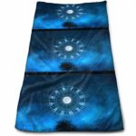 YGRAA Zodiac Signs.jpg 100% Cotton, Fade Resistant, Highly Absorbent, Machine Washable, Hotel Quality, Soft Absorbent Towel