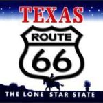 Smart Blonde Route 66 Texas Novelty Metal License Plate LP-2109