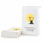 Emoji 50 Pack of Kids Protable Disposable Biodegradable Paper Barf Vomit Puke Bag for Montion Car Morning Hangover Sickness Great for Travel Uber lyft Airline Driver Nausea Pregnancy Cancer Patients