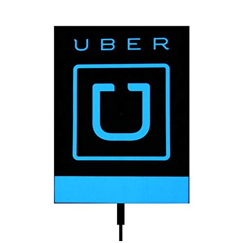 LUJII Uber Sign Glow Sign Light Kit for Uber, NO Batteries Required ...