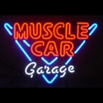 Muscle CAR Garage Beer Bar Pub Store Party Room Wall Windows Display Neon Signs 19×15