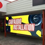 UGOS Excellent Quality – “Car Audio Installation” Banner Sign – Ready to Use Perfect for Outdoor Use (Size: 24 x 72)