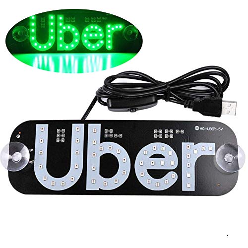 how do you get an uber light for the front dash of your car