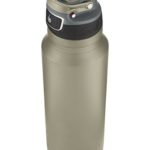 Coleman FreeFlow AUTOSEAL Insulated Stainless Steel Water Bottle, Sandstone, 40 oz.