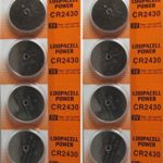 Loopacell Lithium Battery CR2430 – 10 Pcs Pack – 2 Blisters 3V Lithium Button Cell