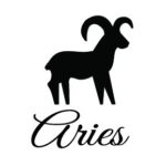 Zodiac Aries Lucky Birth Sign Any Color Decal Notebook Car Laptop Art vinyl Bumper Sticker Decal