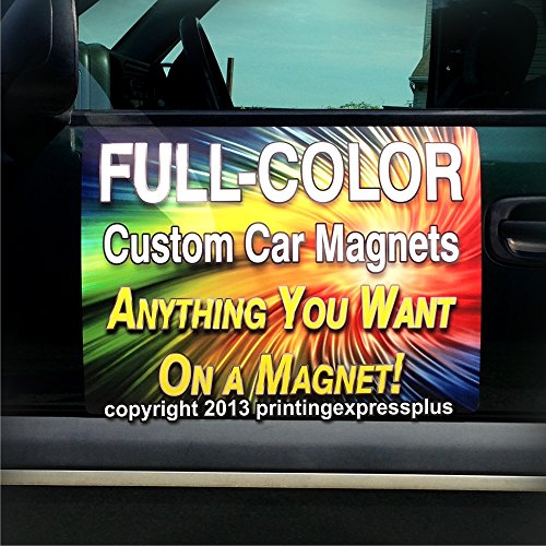 2-18″x24″ Custom Magnetic Car Signs Magnetic Auto Truck Signs – Free ...