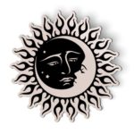 AK Wall Art Sun and Moon Celestial – Magnet – Car Fridge Locker – Select Size