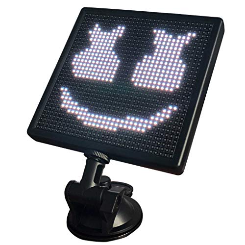 12V Animation Car LED Display Screen,Controlled Emoji Car LED Display ...