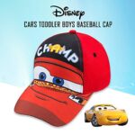 Disney Boys Lightning McQueen Cars Baseball Cap – Age 2-4