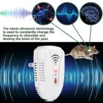 Bectine Ultrasonic Pest Repeller, Mouse Repellent Indoor Ultrasonic Plug in, Insect Rodent Repellent for House, Pest Defense for Bugs Roaches Insects Mice Spiders Mosquitoes Flies Cockroach, 6 Pack