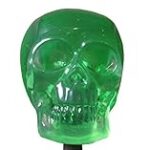 Kool Collectibles Clear Green Skull Shifter Shift Knob Rat Rod Lever