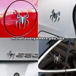 Danti 3D Spider Chrome Emblems Badges Sticker Silvery for Can am Spyder RT ST RS¡­