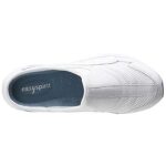 Easy Spirit womens Traveltime Clog White/Light Blue 9.5 W US