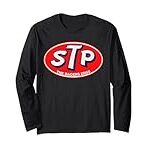 Vintage Retro STP Motor Oil Metal Sign Racing Bikes Cars Long Sleeve T-Shirt