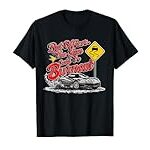 But officer the sign said to do a burnout funny car auto tee T-Shirt