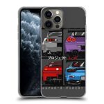 wogehote Compatible with iPhone 13 Case Japans Finest Supra R34 NSX FD3S RX7 Classic Sports Cars