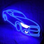 Car Neon Sign for Wall Decor,Led Car Sign for Auto Room Garage Repair Shop,Car LED Wall Sign for Boys Car Room,Man Cave,Playroom,Dad,Kids,Husband Birthday Christmas Dccor,size 16.1*8.2 inches(JTD201)