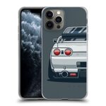 wogehote Compatible with iPhone 13 Case Skyline Japans GTR Cool Sports R32 Supra Race Car Shockproof Soft TPU Silicone Phone Protective Case Cover