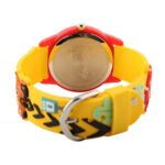 Disney Cars Kids’ Plastic Time Teacher Analog Quartz 3D Strap Watch