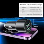 MAGJIEYX Multi Retractable Car Charger Station, Headrest 3 in 1 Charging Box Share Ride Dock for Backseat with Fast 36W QC 3.0 Charger Adapter for All Phones|iPhone16/15/14|Samsung|iPad|Android