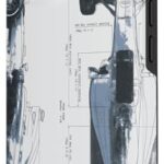 iPhone 14 Formula Racing Car Blueprint Mechanical Engineering Case