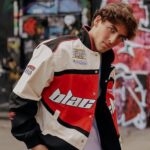 Vamtac Varsity Jacket for Men Letterman Jacket Men Bomber Jacket Men Vintage Racing Jacket Oversized Baseball Jacket