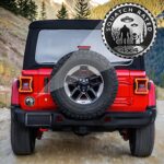 Squatch Aliens Badge Rated Car Emblem, 4 x 4 Metal Automotive Bigfoot Badge 3D Metal Car Badges Emblems Round Emblem Decals Car Badge Decals Stickers Compatible with Jeep Wrangler Vehicles Trucks SUV