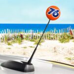 Coolballs Collectible Retro 76 Gas Station Car, Truck, and SUV Antenna Topper/Antenna Ball