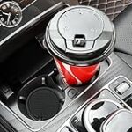 ZOEDUL Car Cup Holder Expander, Cup Holder Expander for Car with Stretchable Rubber Base, Large Cup Holder Adapter Compatible