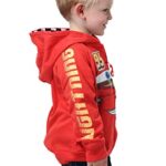 Disney boys Cars ’95 novelty hoodies, Red, 3T US