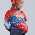 Disney Pixar Cars Lightning McQueen Toddler Boys Fleece Pullover Hoodie Red 3T